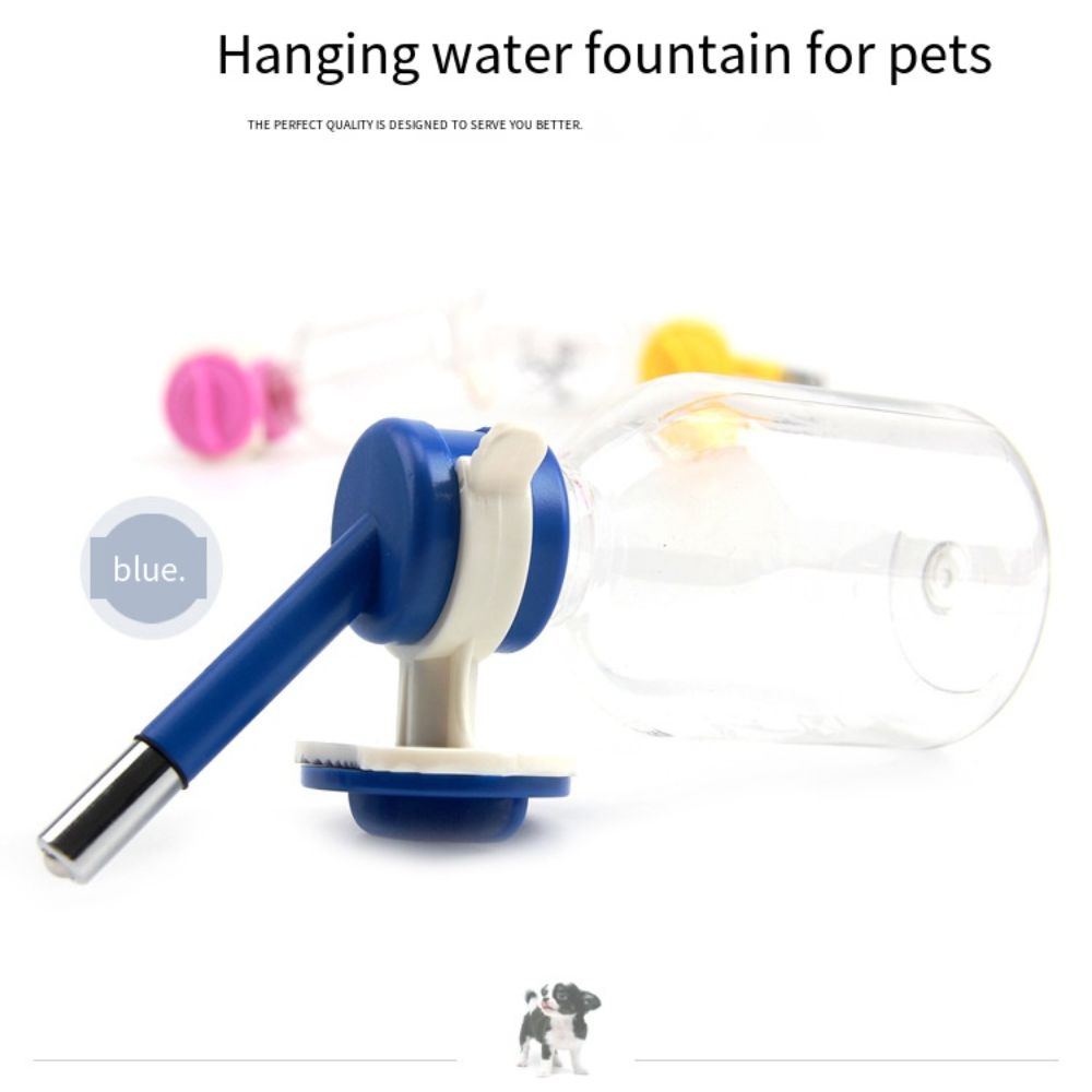 Pet Water Feeder Bottle No-Drip Dog Water Dispenser Dog Kennel Cage Water Dispenser Cat Water Drinker Kettle
