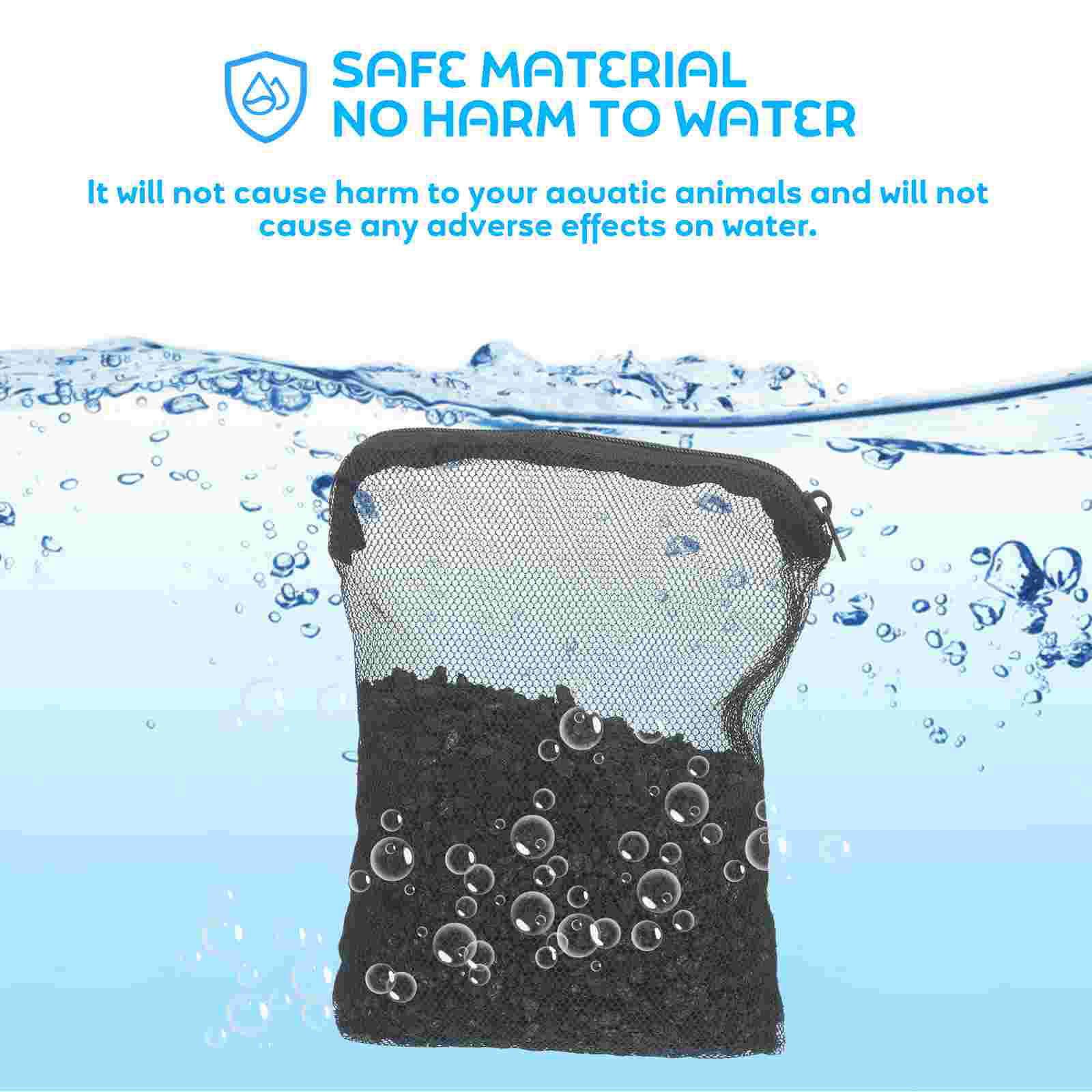 Filtered Coconut Shell Charcoal Material for Aquarium Kit Activated Carbon Particles Fish Tank Tool