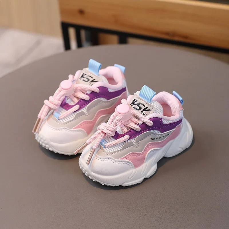 Baby shoes baby walking shoes autumn new mesh girls tennis shoes breathable 0-3 year old boys sports shoes comfortable casual shoes 240912
