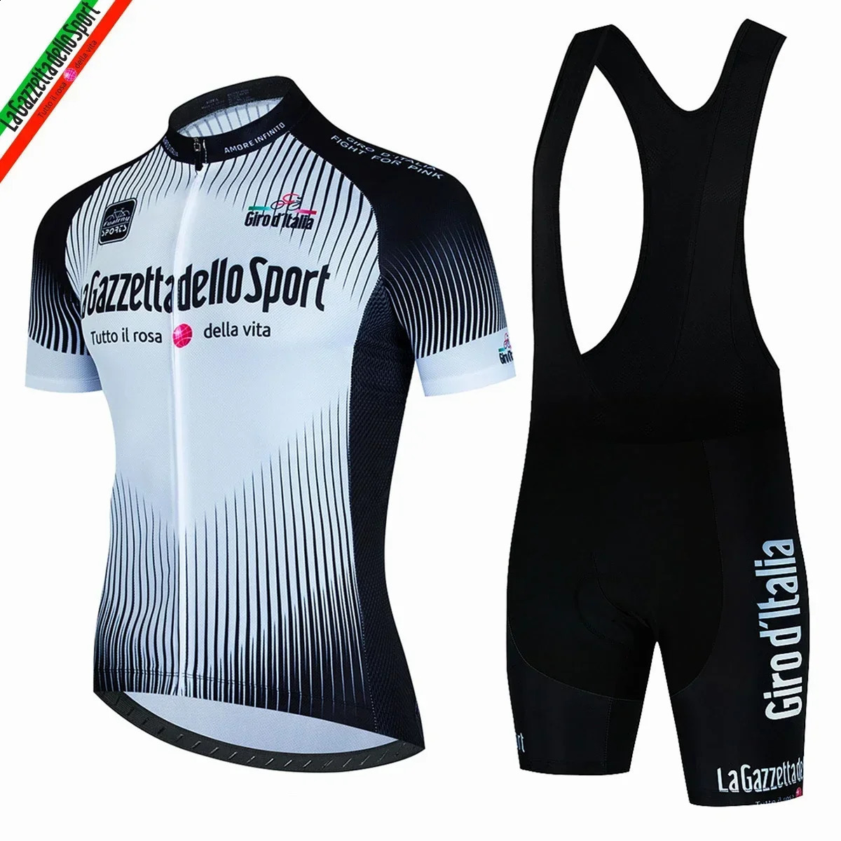 Italy Tour Bicycle Clothing Shirt Set Summer Road Cycling Short Sleeve Mens Mtb Sportswear 240909