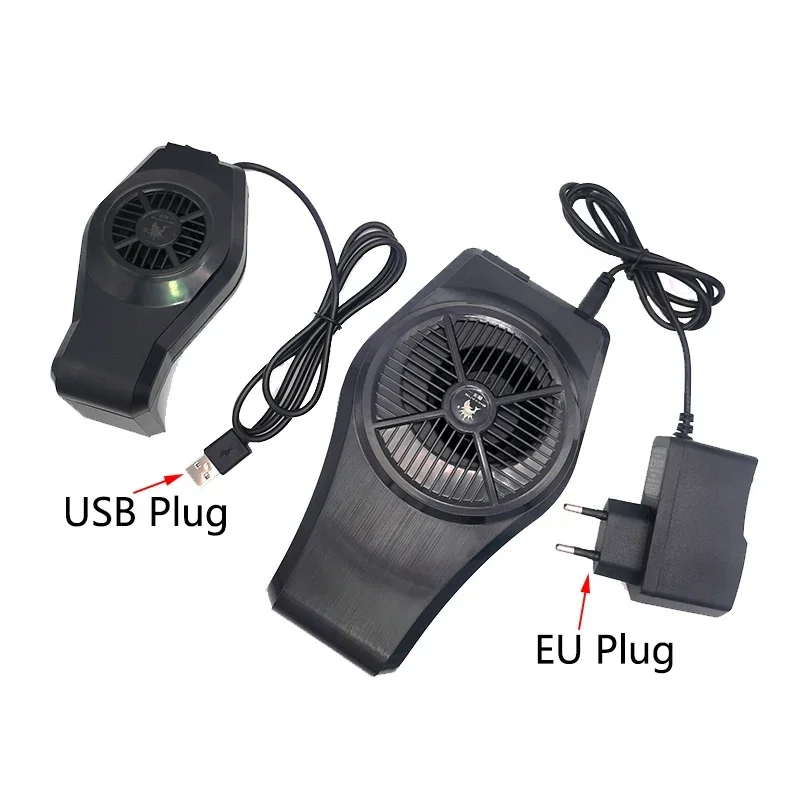 Fish Tanks Ventilator Cooling Fan for 12V Household Aquariums Air Cooler USB Charging Fishtanks Air Chiller Quiet Aquarium Fan