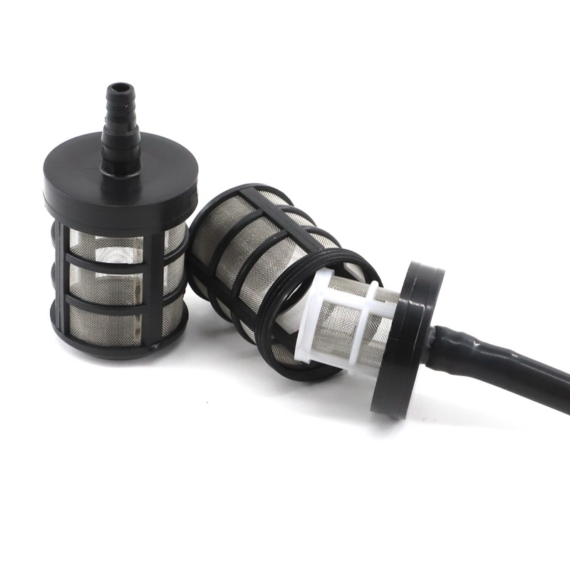1Pcs/3Pcs 8~14mm Hose Pipe Filter Aquarium Fish Tank Stainless Steel Filter Mesh Car Wash Sprayer Pump Filter Suction Screen