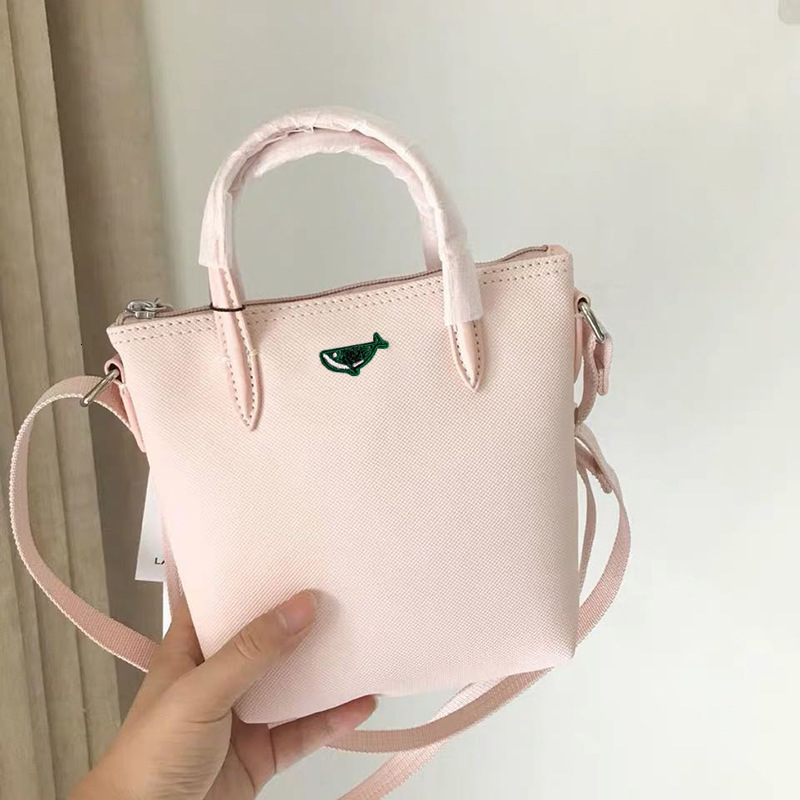 Short handled French new crocodile tote one shoulder portable dumpling mobile phone bag, mini diagonal cross women's bag