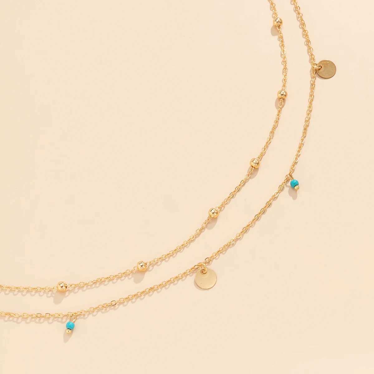 Multilayer New Boho Minimalism Spring Waist Beads Summer For Women Fashion Geometric Sequins Belly Chain Sexy Body Chain JewelryX2409