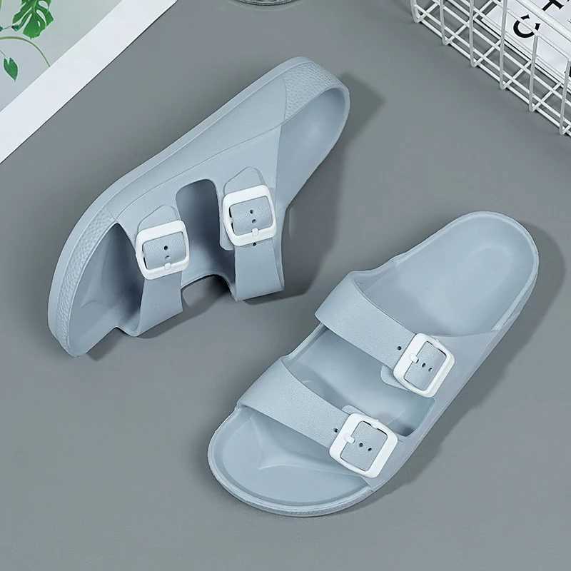 Brand womens slippers soft sandals womens beach casual shoes EVA slippers original mens flip cover 2023 summer mens sandalsXJ250326