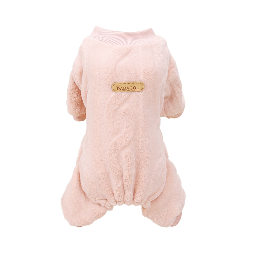 Warm Fleece Dog Jumpsuit Pajamas for Small Medium Dogs Cats Clothes Yorkie Chihuahua Clothing Shih Tzu Coat Pug Poodle Outfits