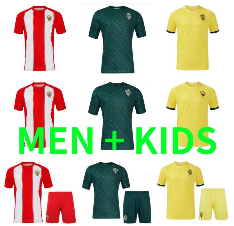 24 25 UD ALMERIA Home Soccer Jerseys 2024 2025 SADIQ #9 DYEGO SOUSA #11 Football Shirt Kit SAMU #30 Maillots De Foot AKIEME #15 JUAN VILLAR #7 Almeria Camiseta 1 Equipacion