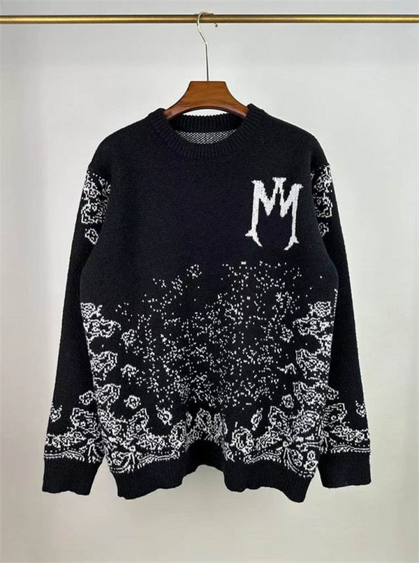 Casually Chic Unisex Letter Design Sweater Cozy Mens Women Long Sleeve Fall Wear