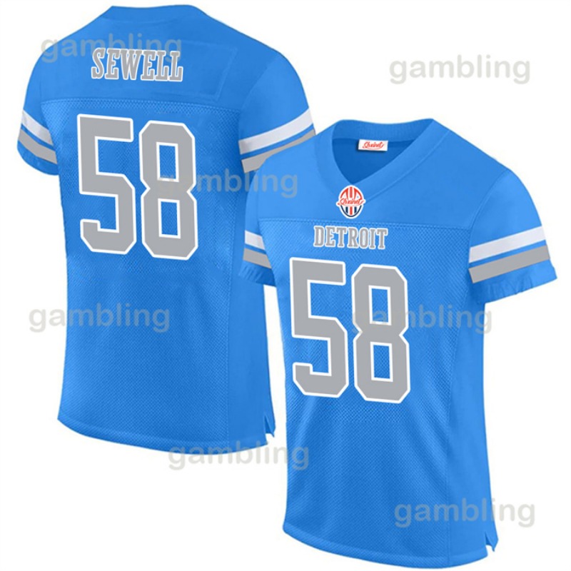 26 Jahmyr Men/Youth/Women Custom 97 Idan 32 Andre 70 Dan 88 T.J. 58 Penei shxinet All ed Name Any Number Football Jersey