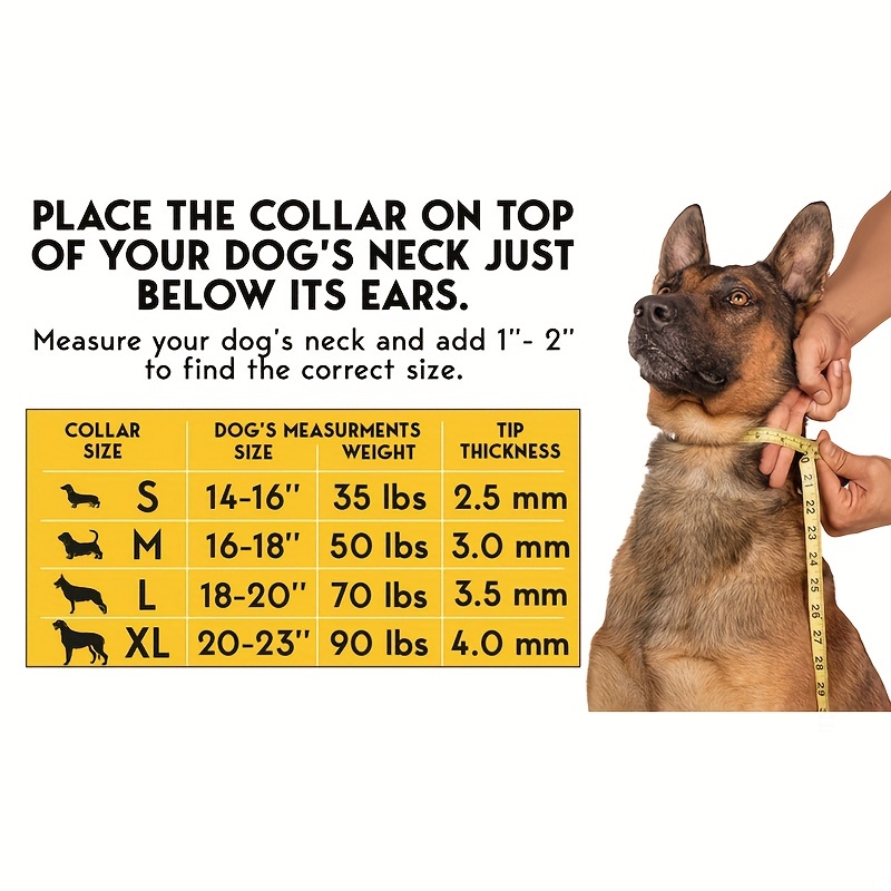 Metal Dog Prong Pinch Training Collar Adjustable Correction Pinch Collar with Comfort Rubber Tips