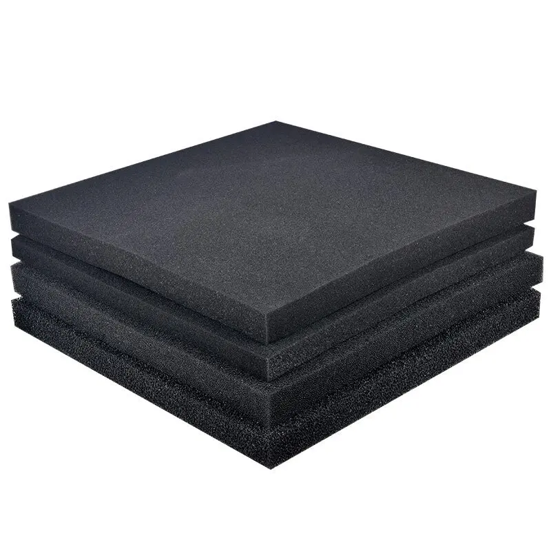 100X100CM large size Practical Biochemical decoration Cotton Sponge Aquarium Filter Fish Tank Pond Black Foam sponge Tank