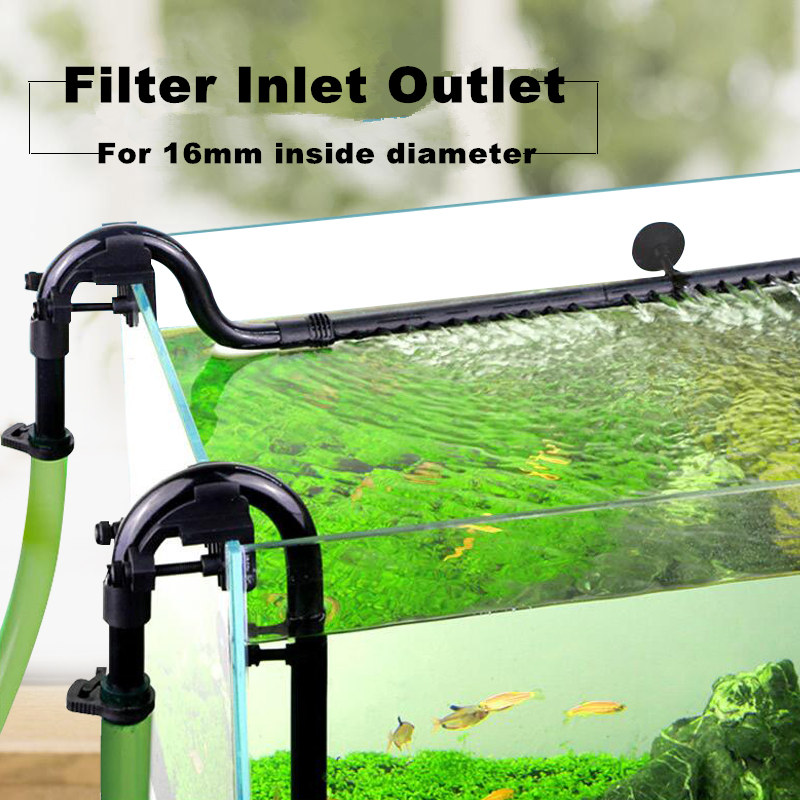 Updated External Aquarium Filter Canister Inlet Outlet Tube Pipe Fish Tank Accessories For SUNSUN Filter Canister 16/22mm Tube