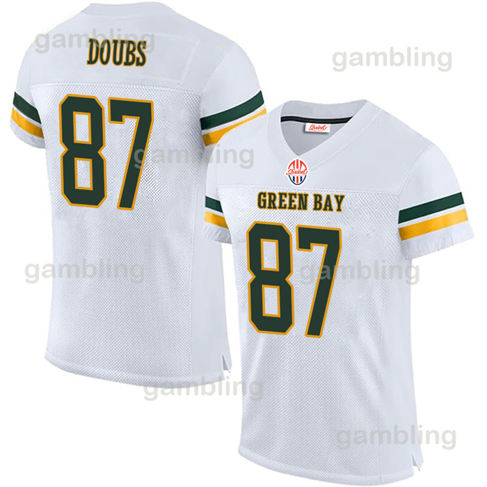 Personalized Football Jerseys 10 Love Christian 12 Rodgers Aaron Jones Dillon Randall Cobb Quay Walker 4 Favre All ed Name and Number