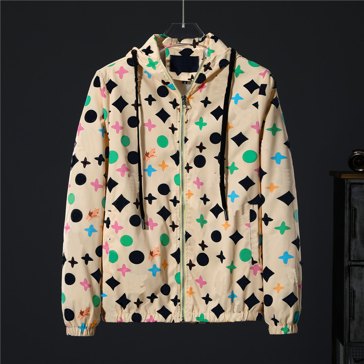 2024 New designers Mens jackets Thin Reflective Men Waterproof Wind Breaker Coat Zipper Hoodie Jacket Quick Drying Sport Outwear trench coats