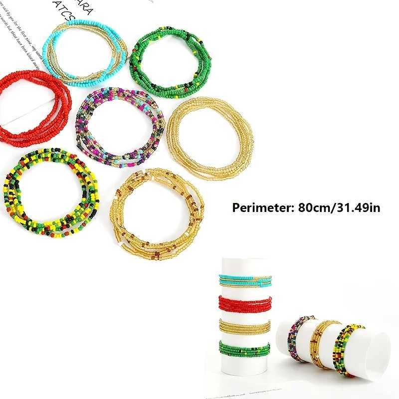1 piece waist bead chain layered abdominal body chain beach waist jewelry body accessory X250410