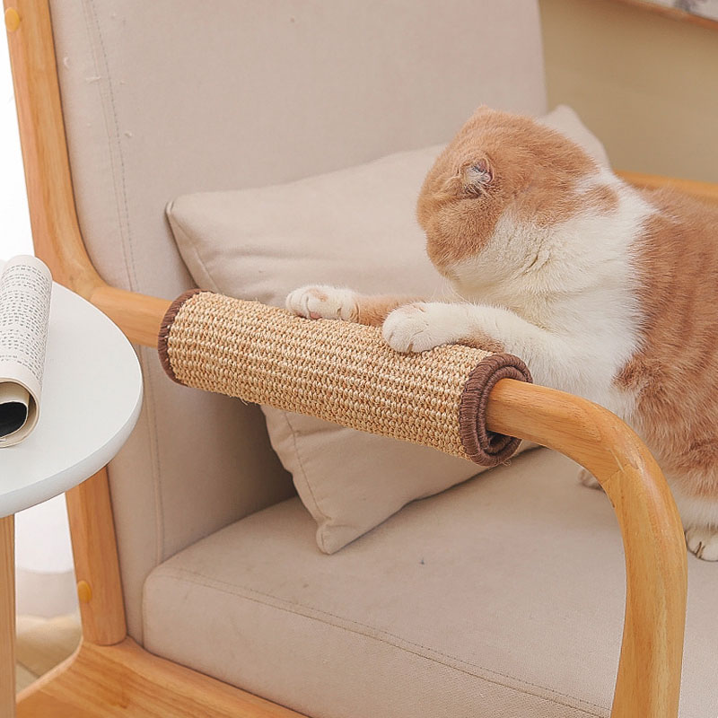 Cat Scratcher Sisal Mat Protecting Sofas Grinding Claws Pet Anti-Slip Sleeping Mat Furniture Protector Cat Accessories