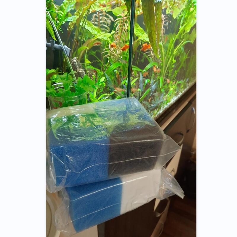 Home SET 42PCS Compatible Aquarium Filter Sponge forJuwelCompact /Bioflow3.0 ( 1xFine,1xCoarse,2xNitrate,2xCarbon,5xpolypads)