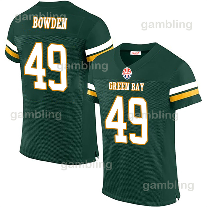 Personalized Football Jerseys 10 Love Christian 12 Rodgers Aaron Jones Dillon Randall Cobb Quay Walker 4 Favre All ed Name and Number