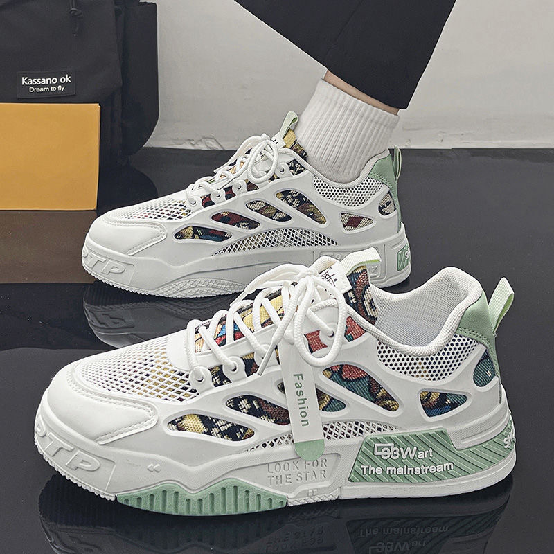 free breathable shipping new 2024 and versatile niche original casual board thick soled non slip sports trendy shoes Lhshoe