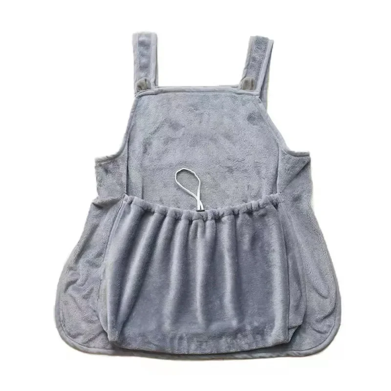 Pet Carrier Apron Outdoor Travel Small Cat Dogs Hanging Chest Bag Pocket Winter Plush Pets Carrier Pouch Cat Hugging Clothes