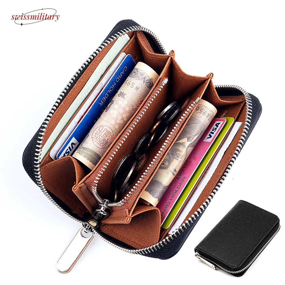 Swissmilitary New Women's Cross Pattern Short Handheld Zero Wallet Coin L-shaped Zipper Bag Small Wealth Cloth #22