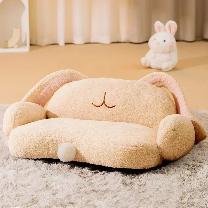 Super Soft Thicken Cat Sofa Bed Pet Sleeping Cushion Detachable Dog Bed Kennel Puppy Sleeping Bed Dog House 강아지 원목침대 Hamac Lapin