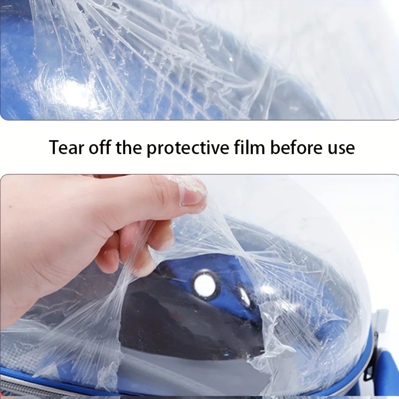 Portable Transparent Space Capsule Pet Bag for Going Out, Breathable Cat Backpack, Cat Bag