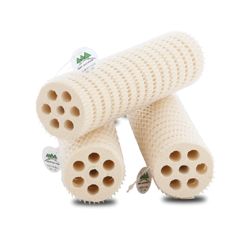 Bacteria House Bio Porous Ceramic Rings Bio balls Filter Media with Mesh Bag for Aquarium Sump Canister Filter Koi Pond