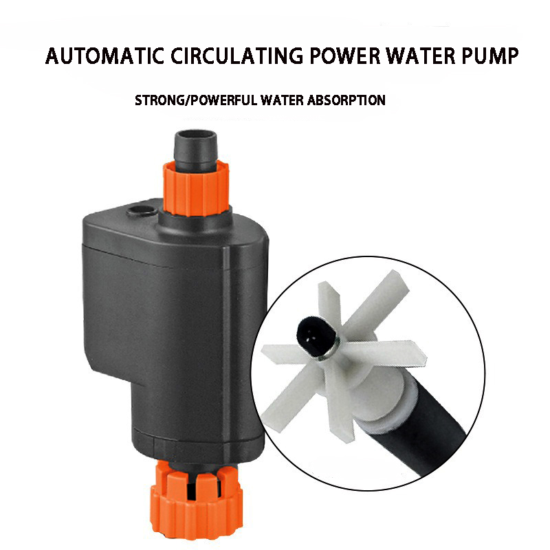 220V-240V Ultra-Quiet Aquarium Filters External Pump Aquarium Filter Bucket Silent Filter Barrel For Fish Tank Grass Accessories