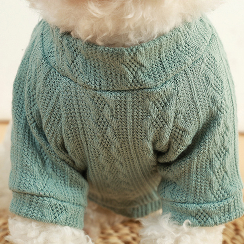 Puppy Cat Sweater Winter Warm Dog Clothes for Small Dogs Pet Knitted Vest Dachshund Costume Schnauzer Chihuahua Yorkie Sweaters Free shipping