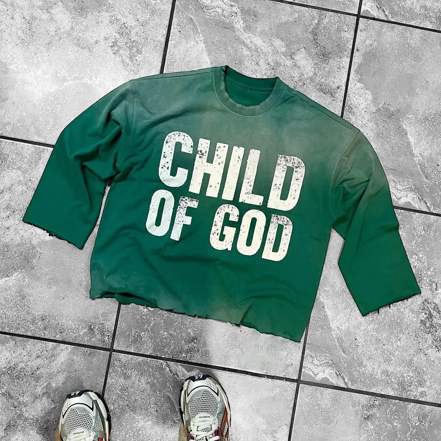Y2K Clothing Child of God Loose Fit Shirt Harajuku Hip Hop Letter Graphic Print Oversized T Goth Casual Short Sleeve Tops 240904