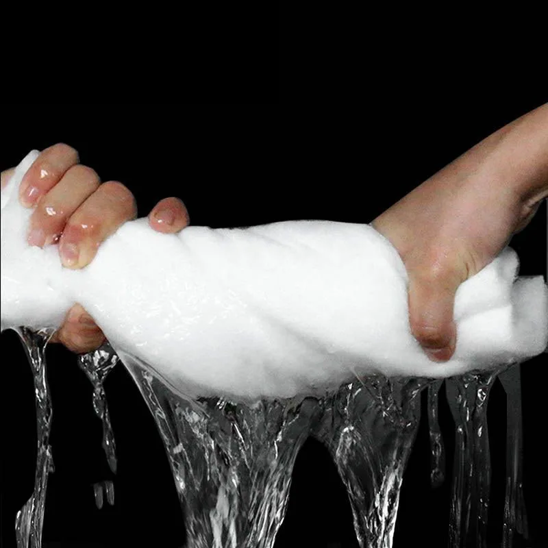 Aquarium Accessories Reusable Filter Sponge Cotton Filter Pad Pond Fish Tank Skimmer Foam White Aquarium Filter Media