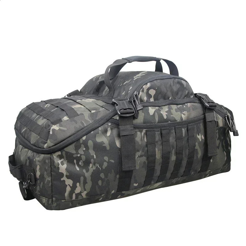 40L 60L 80L Large Duffle Bag Tactical Backpack Outdoor Camping Bags Molle Men Backpacks Travel Bag for Hiking 240910