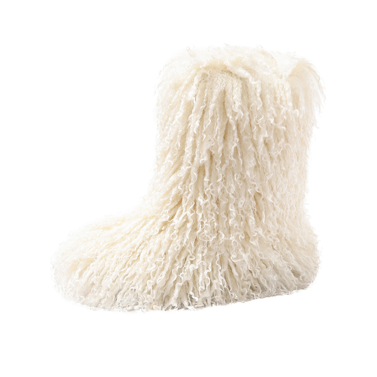 Women boots Fashion winter booties black white brown snow boot ankle high fur Walking Sneakers