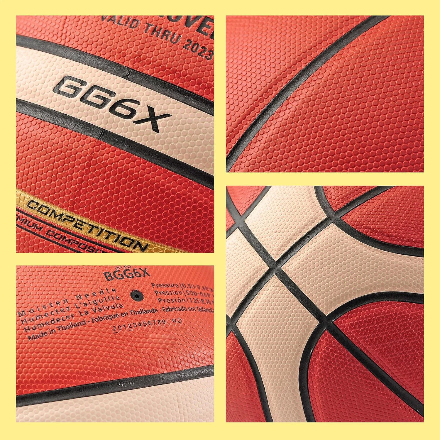 Melted Basketball PU Official Certification Match Standard Mens and Womens Training Balls Size 7 6 5 240909