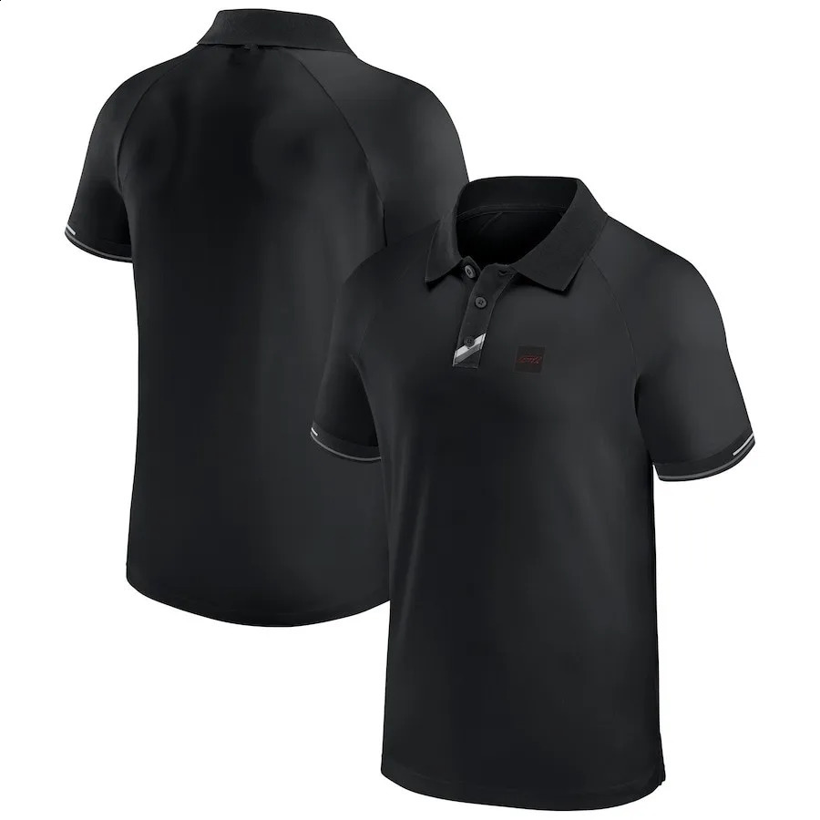 2024 Arrivals Formula1 Racing Jersey Outdoor Black Polo Shirt Sports Adult Men Women Locomotive Bull 240911