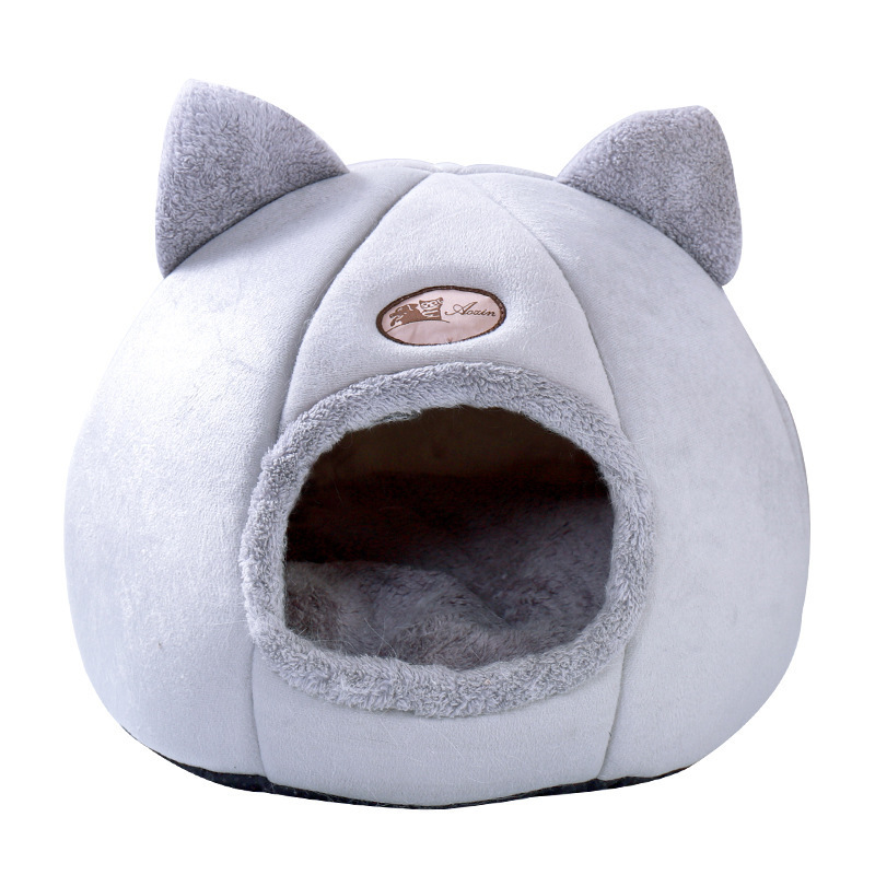 New Deep sleep comfort in winter cat bed little mat basket small dog house products pets tent cozy cave beds Indoor cama gato
