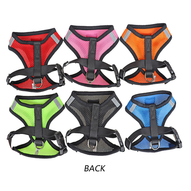 Dog Harness Cat Harness Dogs Leashs Training Soft Mesh Chest Strap Supplies Adjustable Outdoor Walking Cat Lead For Dog And Cats