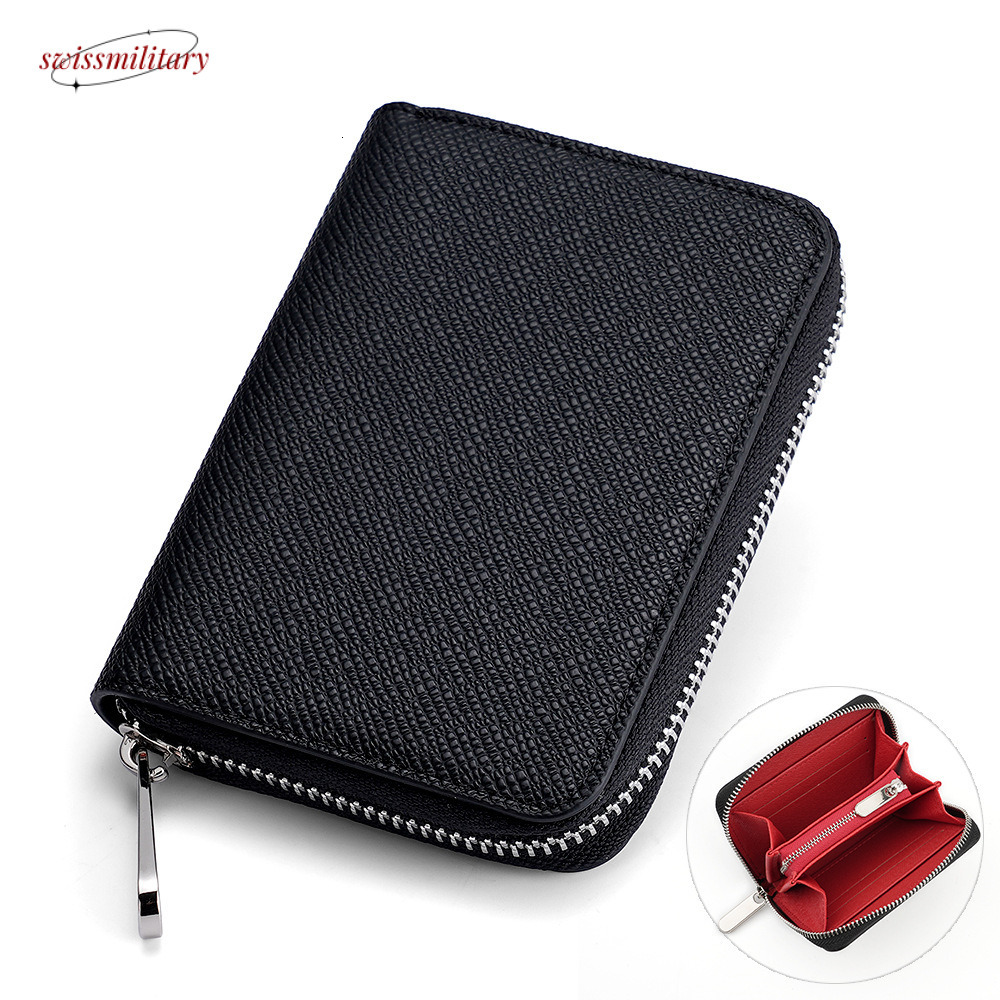 Swissmilitary New Women's Cross Pattern Short Handheld Zero Wallet Coin L-shaped Zipper Bag Small Wealth Cloth #22