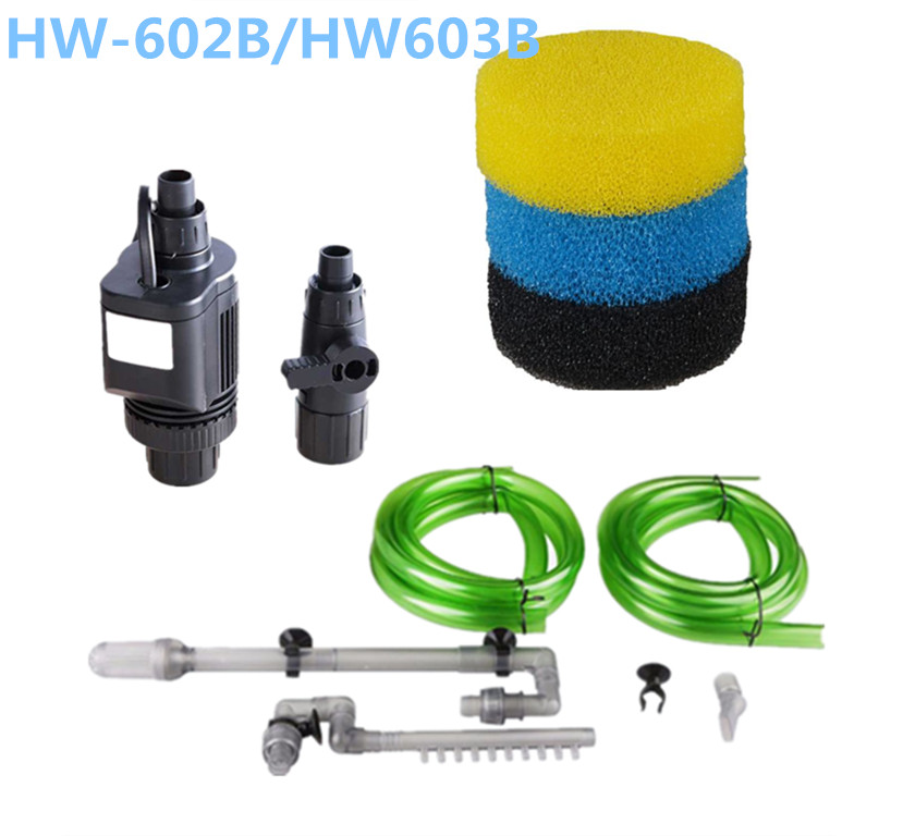 SUNSUN HW-602B/HW-603B INLET AND OUTPUT Pipes Pipe Parts Aquarium External Canister Filter On Pipe Outlet Accessories Rain pipe