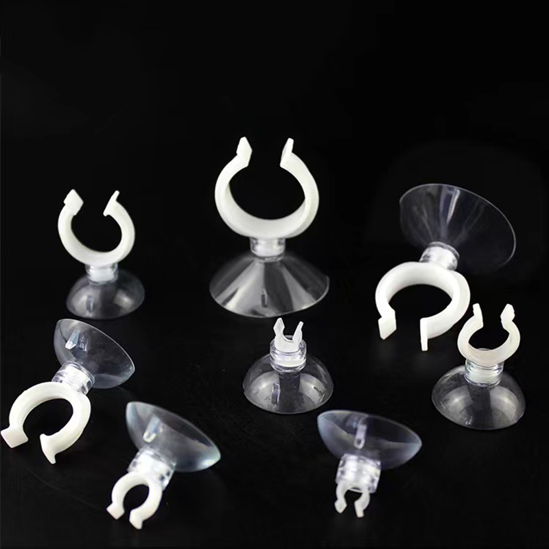 5pcs/10pcs Aquarium Suction Cup Air Tube Holder Sucker for Fish Tank Pump Oxygen Air Tube Fixing Clip Aquarium Accessories