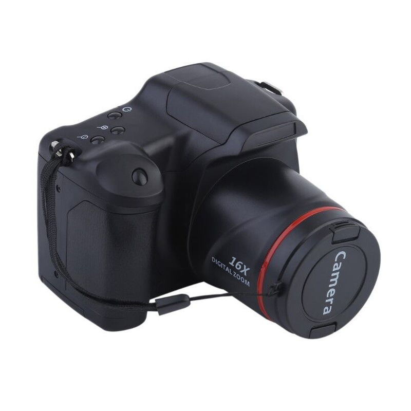 Digital Cameras Portable Travel Vlog Camera Pography 16X Zoom 1080P HD Slr Anti-Shake Po For Live Stream Drop Delivery Photo Dhbz5