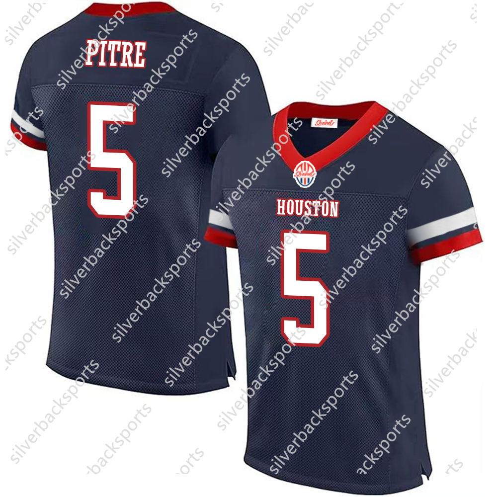 2025 Hou DIY Football ed Jerseys Mens/Youth/Women Teckas Personalized Name Number 7 C.J. 5 Jalen 3 Tank 24 Derek 12 Nico 31 Dameon 1 Stefon This baseb