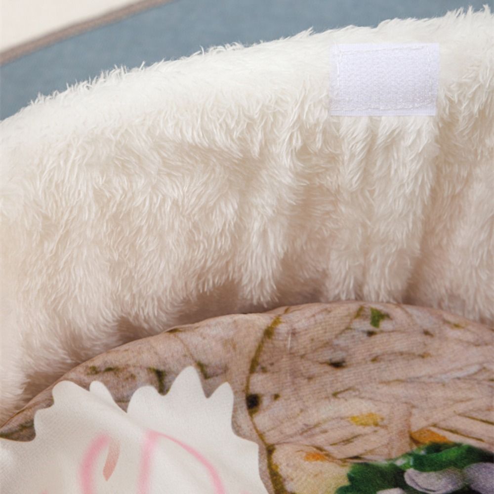 Creative Circular Warm Cat Nest Cute Pet Bed Instant Noodle Shape Pet House Kennel Cushion Dog Cat Nest Beds