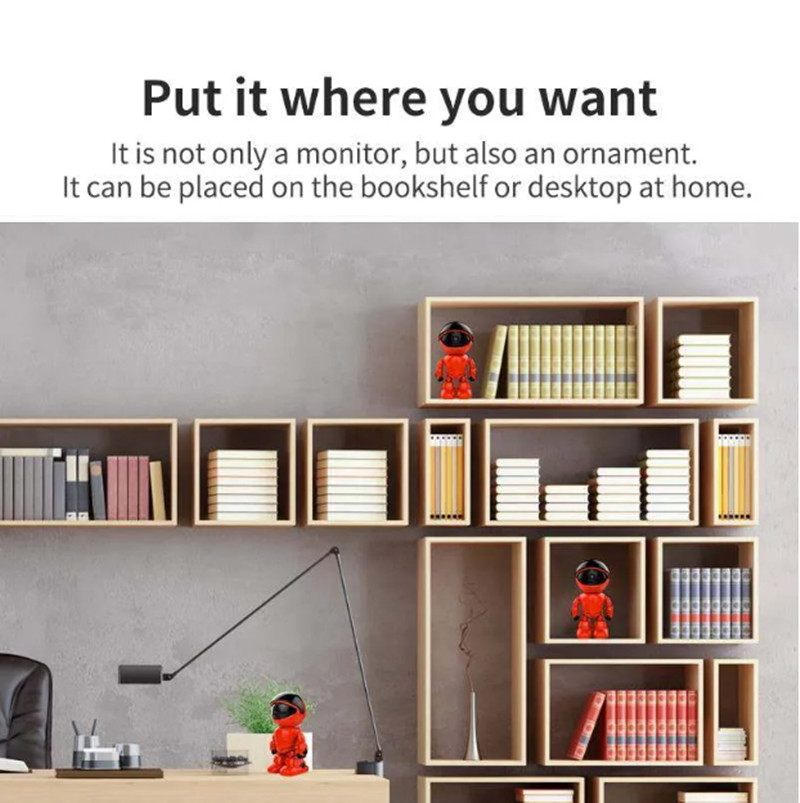 1080P Robot IP Camera Security Camera 360 WiFi Wireless 2MP CCTV Camera Smart Home Video Surveillance P2P Pets Baby Monitor Indoor