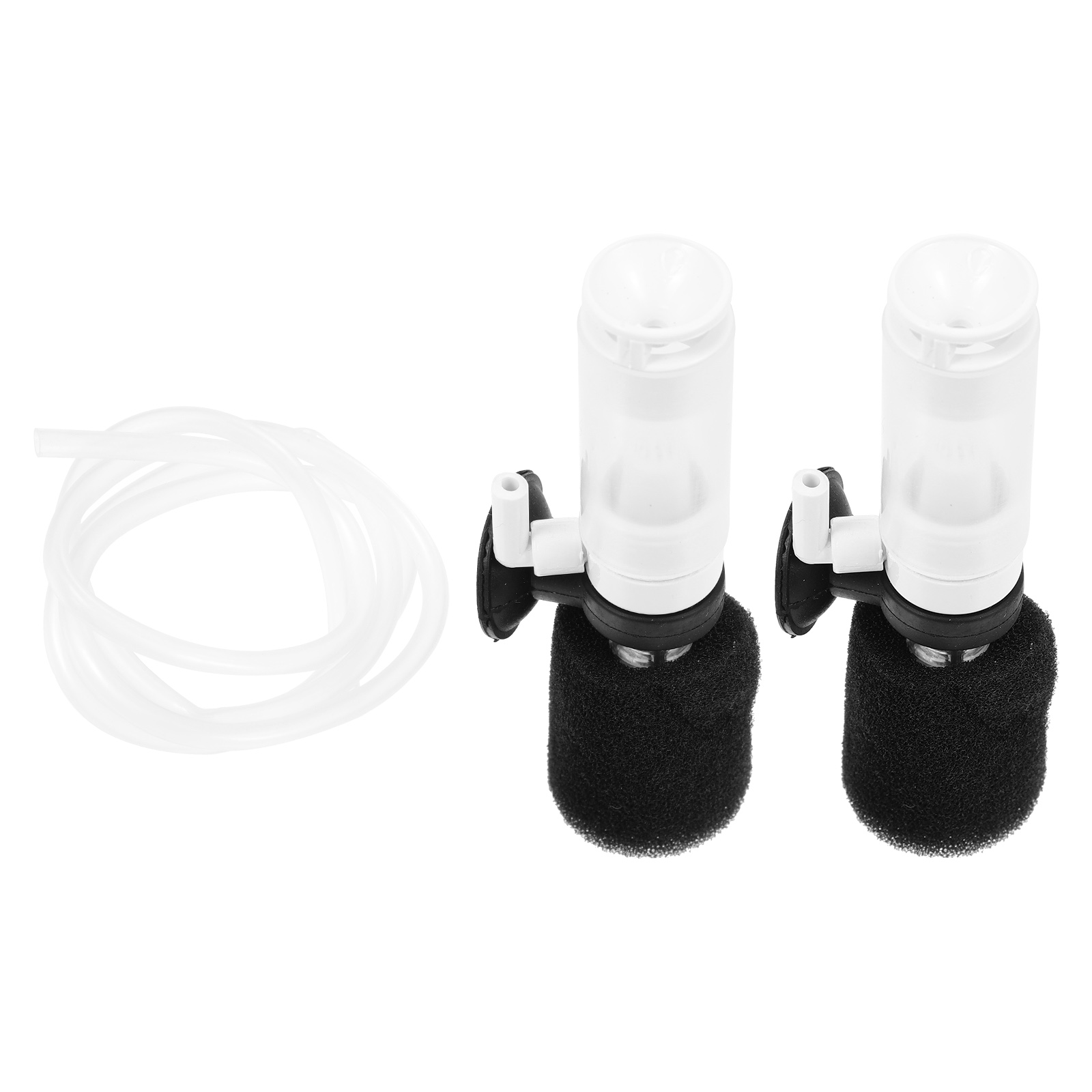 2 Pcs Fish Tank Filter Multi-use Air Pump Small Mini Aquarium Single Purpose Cleaner Submersible Sponge Cotton