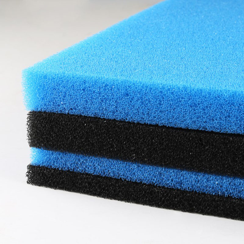 30cmx50cmx2cm Black Blue Filtration Foam Aquarium Fish Tank Biochemical Filter Sponge Pad Skimmer Sponge Supply Tank