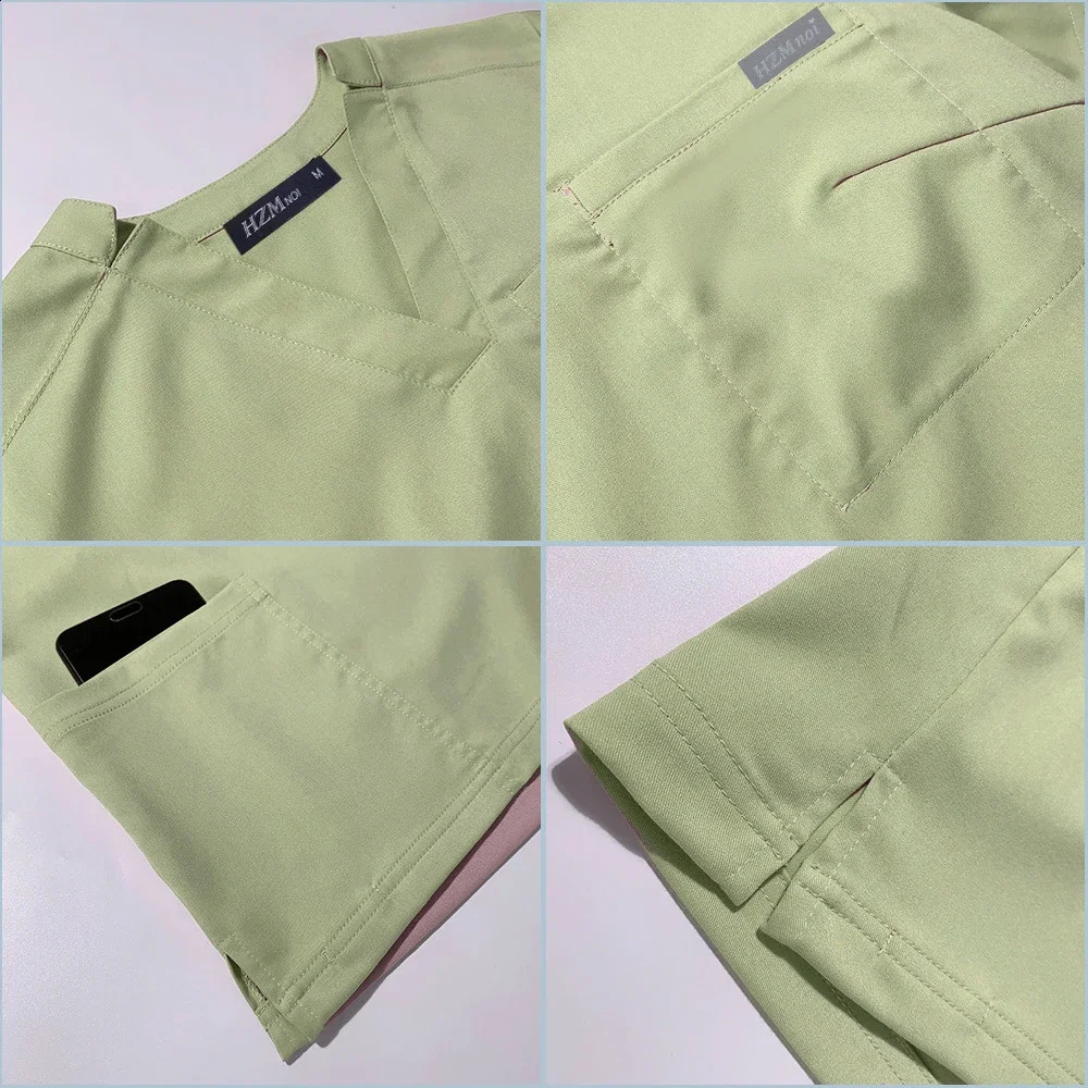 Wholesale Operating Room Uniform Scrubs Hospital Working Scrubs Set Supplies Nurse Dental 240911