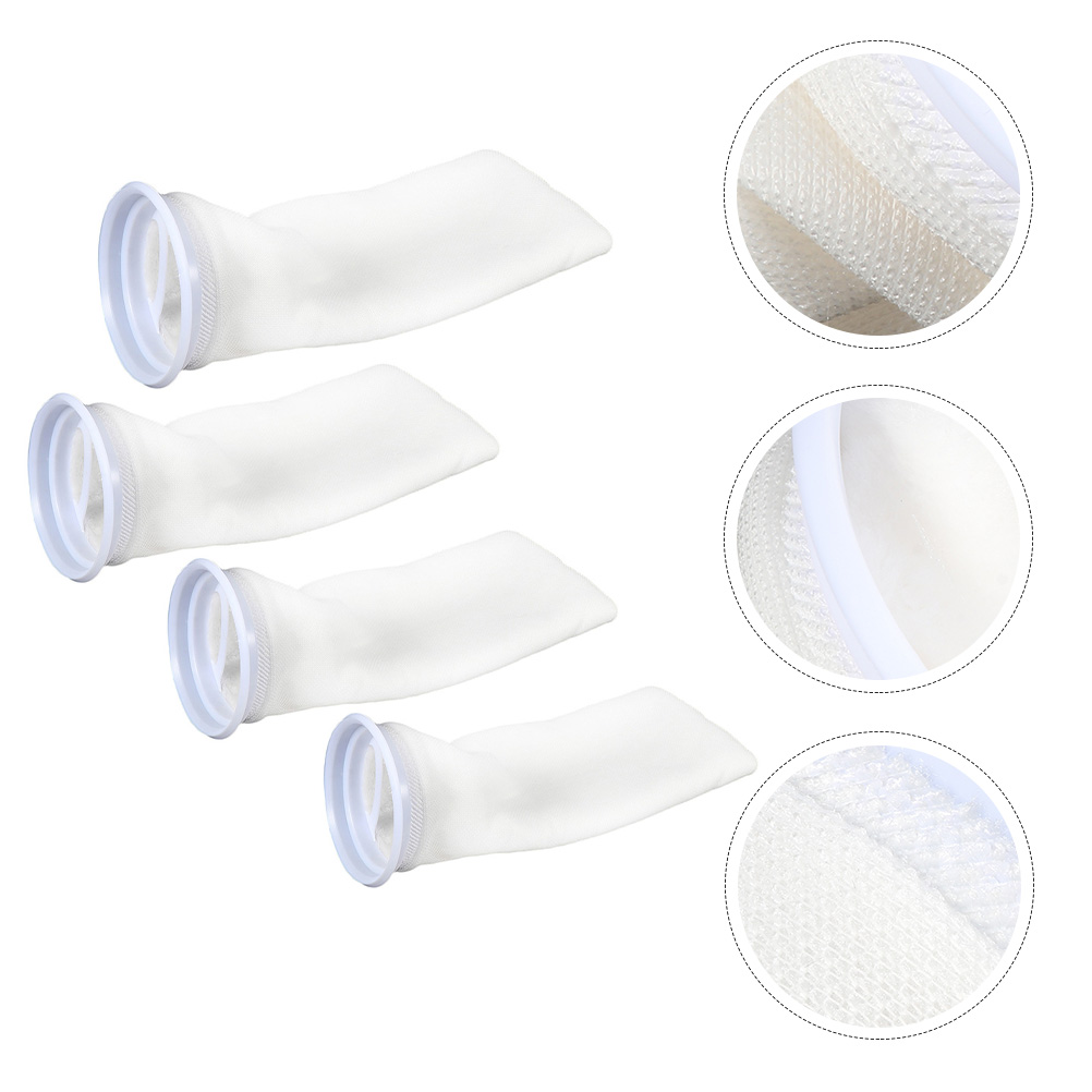 4 Pcs Sponge Fish Tank Filter Bag Foam Cleaner Air Pump for Aquarium Cotton Submersible Water