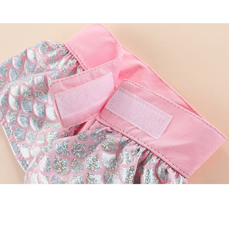 Fashion Dress Set for Small Dogs,Mermaid Dog Clothes,Girls Bikini Swimsuit for Small Dogs,Yorkshire Terrier,Puppy Skirt,Summer